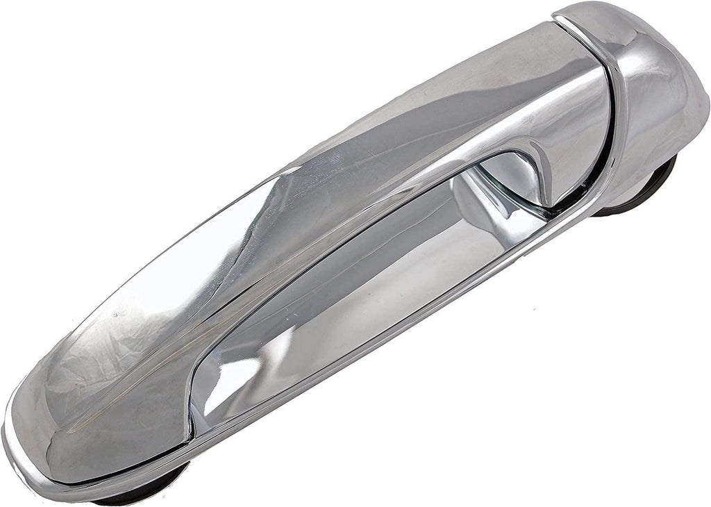 Dorman 91053 Rear Driver Side Exterior Door Handle Compatible with Select Chrysler/Dodge/Jeep Models, Chrome