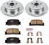 KOE1148 Autospecialty Rear Replacement Brake Kit-Oe Brake Rotors & Ceramic Brake Pads