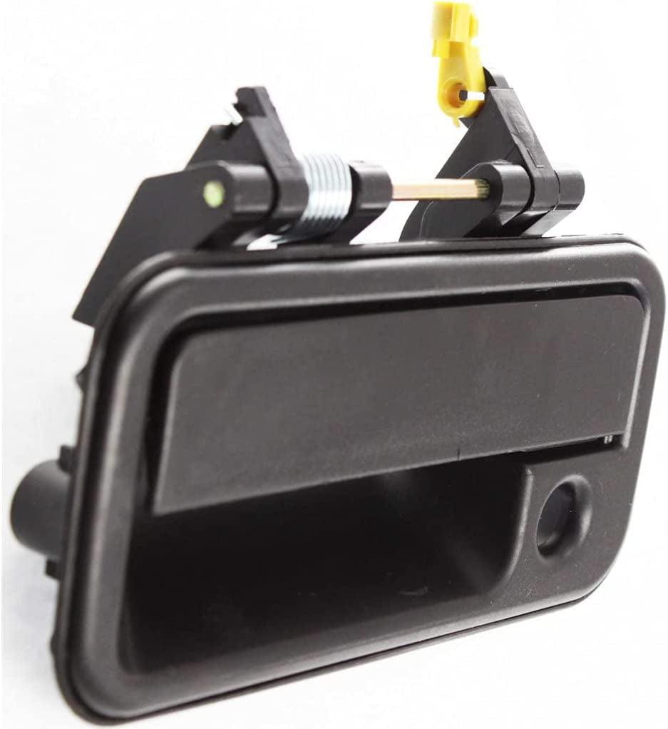 for Isuzu Pickup Exterior Door Handle Front, Driver Side Textured Black (1988-1995) | with Key Hole | Trim:All Submodels | IZ1310104 | 8944349741