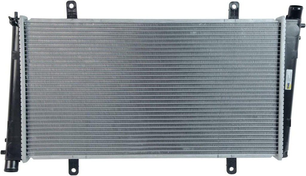 2400 Compatible with Volvo 1-Row Plastic Aluminum Replacement Radiator