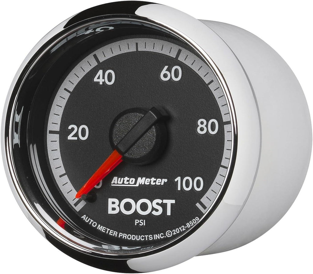 8509 Factory Match 2-1/16" Mechanical Boost Gauge (0-100 PSI, 52.4Mm)