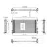 13184 Radiator Assembly for 10-13 Ford Transit Connect