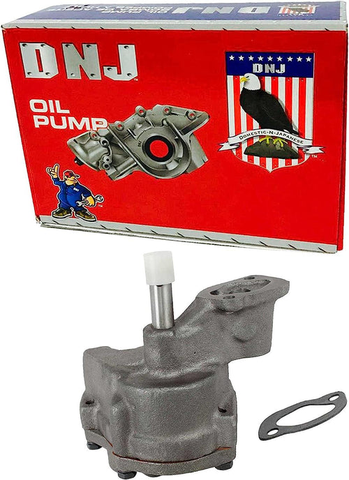 DNJ OP3174HV Oil Pu for Mp 1970-2000/ Chevrolet, Gmc/Bel Air, Biscayne, Blazer, C10, C10 Pickup, C10 Suburban, C15, C15 Suburban, C15/ C1500 Pickup, C15/ C1500 Suburban, C1500 Suburban, 7.4L, OHV, V8