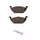 Brembo Front Disc Brake Pad Set for Beetle, Golf, Jetta (P85072N)
