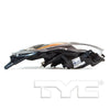 TYC Headlight Assembly for 08-09 Altima 20-6828-90-9