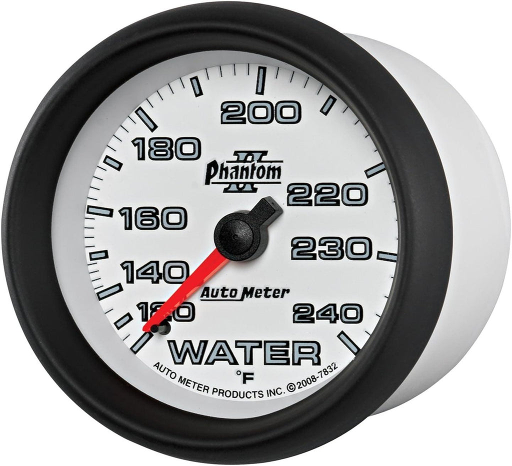 7832 Phantom II 2-5/8" 120-240 F Mechanical Water Temperature Gauge