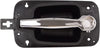 Front Exterior Door Handle Chrome & Black RH Right Passenger Side Compatible with 2008-2011 International Prostar
