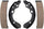 Silver 14659B Bonded Rear Drum Brake Shoe Set
