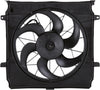 621140 Jeep Liberty Replacement Radiator/Condenser Cooling Fan Assembly(3 Pin) , Black