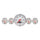 5 PC. GAUGE KIT 3-3/8 in. & 2-1/16 in. ELEC. SPEEDOMETER ARCTIC WHITE - greatparts