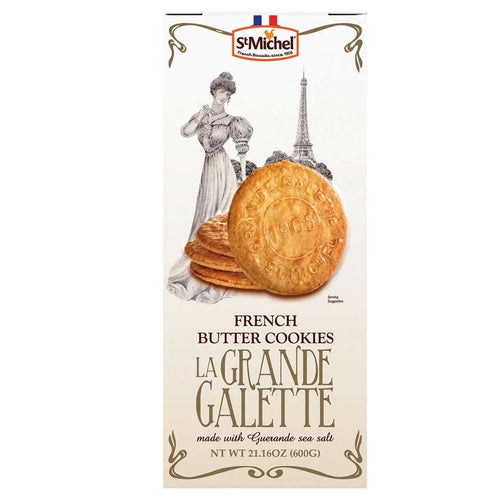 St. Michel La Grande Galette French Butter Cookies 21.16 Ounce