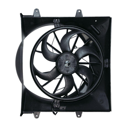 for Jeep Grand Cherokee Replacement Radiator/Condenser Cooling Fan Assembly Fits 1981 Dodge Ramcharger