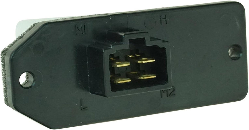 A/C AC Heater Blower Motor W/Fan Cage & Resistor Kit Compatible with Dodge Jeep