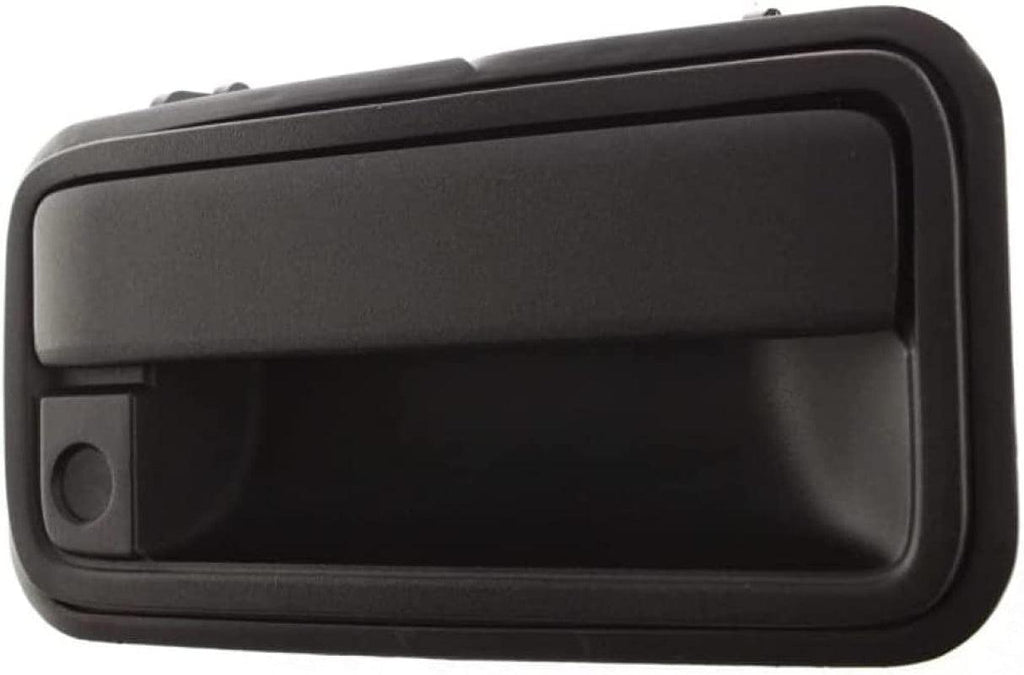 for Chevy K1500 Suburban Exterior Door Handle Front Passenger Side Textured Black 1992-1999 | with Key Hole | Trim: Base/Silverado | GM1311132 | 15742230