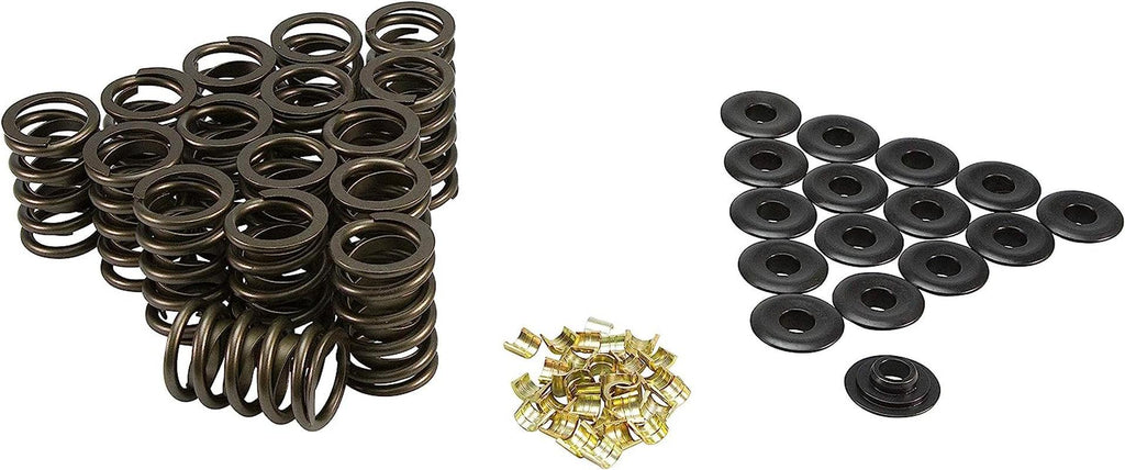 73815K2 Single Valve Spring Kit W/ 1.50" OD Springs; Steel Retainers, 7 Degree 1 Groove Locks