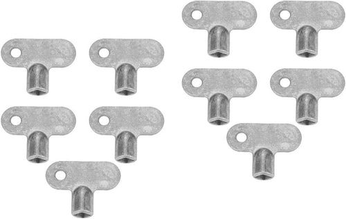 Plumbing Tools Plumbing Tools Square Tool Radiator Valve Keys, 10 Pack Bleeding Keys, Valve Loose Keys for Radiators and Faucet () Plumbing Tools Square Tool Square Tool
