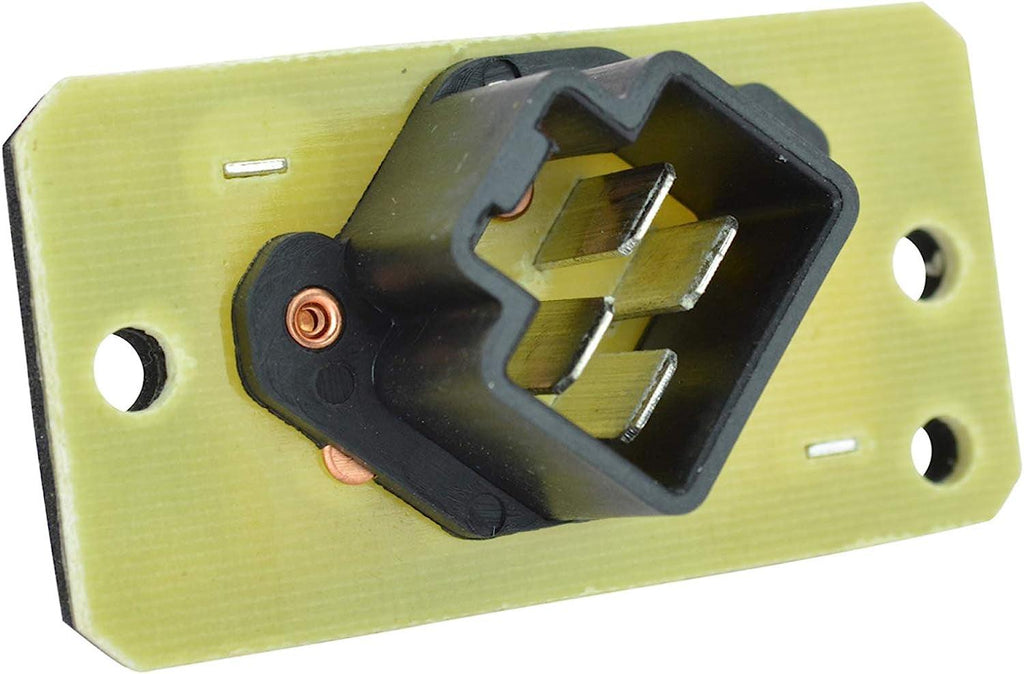 A/C AC Heater Blower Motor W/Fan Cage & Resistor Kit Compatible with Ford Lincoln