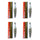 OEM NEW Motorcraft 4 Spark Plugs SP546 Ford 5.4L 3V - Ford Updated Design PZH14F