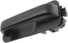 For Ford F-150 Exterior Door Handle Front or Rear, Passenger Side Smooth Black (2015-2018) | Trim:All Submodels