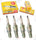 NGK BR8ES "STANDARD" Plug Spark Plugs 5422 (Set of 4)