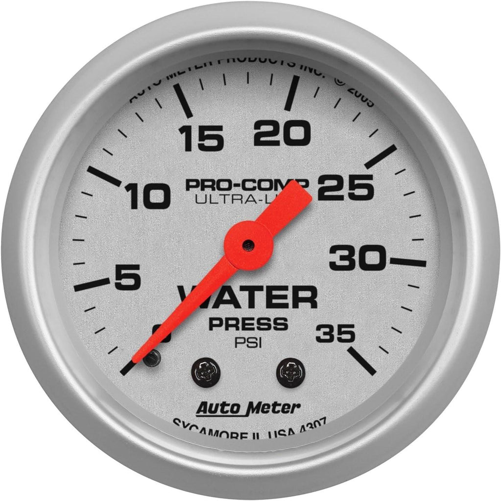 4307 Ultra-Lite Mechanical Water Pressure Gauge