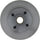 Silver 18A28A Front Disc Brake Rotor and Hub Assembly
