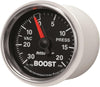 3807 GS 2-1/16" 30In. Hg/20 PSI Mechanical Vacuum/Boost Gauge
