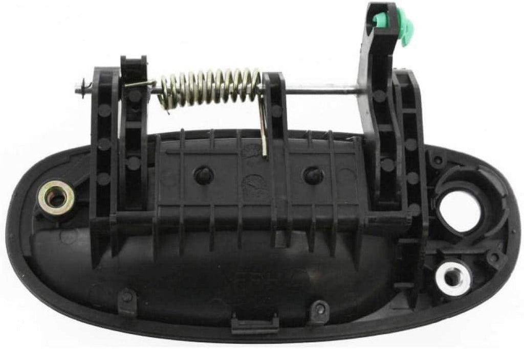 for Chevy Aveo Exterior Door Handle Front Passenger Side Smooth Black 2004-2008 | with Key Hole | Trim:All Submodels | GM1311173 | 96409549