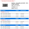 Radiator - Compatible with 2009 - 2016 Dodge Challenger 2010 2011 2012 2013 2014 2015