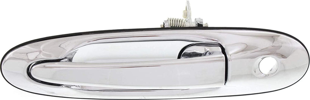 Front, Driver Side Exterior Door Handle Compatible with 1998-2002 Lincoln Town Car