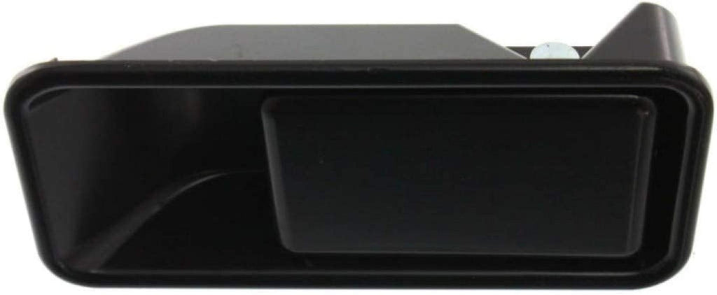 Compatible with Jeep Wrangler YJ Exterior Door Handle 1987-1995 Passenger Side | Front | Smooth Black | Trim:All Submodels | CH1311144 | 55176548AB