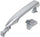 for Lexus RX350 Exterior Door Handle Front, Passenger Side Chrome (2007 2008 2009) | Trim: Base