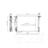 TYC Radiator for 15-16 Kia Sedona 13508