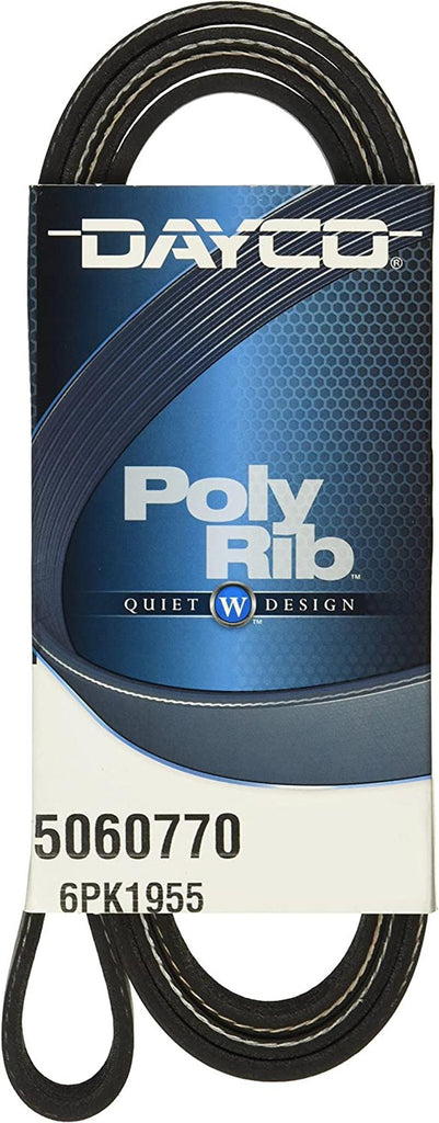 5060770 Serpentine Belt , Black