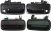 Front and Rear, Driver and Passenger Side Exterior Door Handle SET Compatible with 2001-2004 Toyota Tacoma