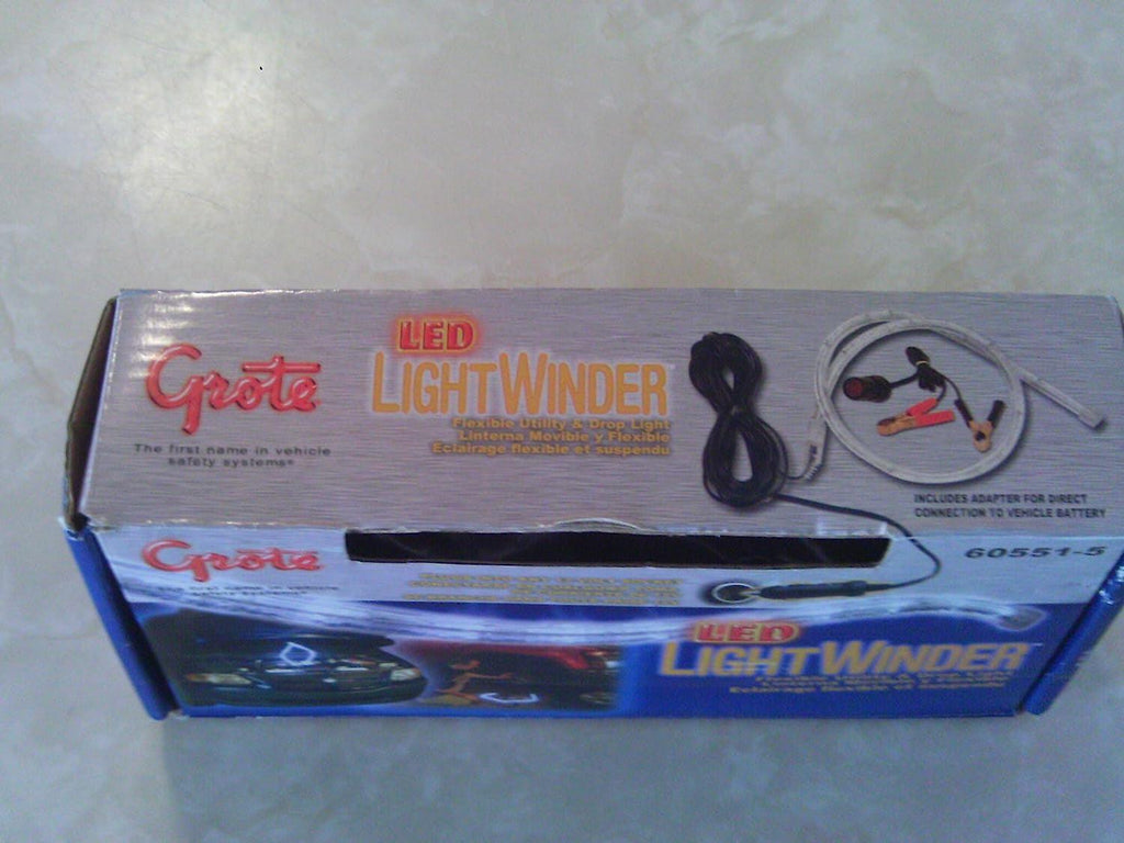 AUXILLARY LIGHTING, WHITE, 3 FT ROPE LIGHTING W/20' CIGARETTE LIGHTER ADAPTOR, LED (60551-5)