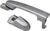 Front and Rear, Driver and Passenger Side Exterior Door Handle SET Compatible with 2006-2011 Hyundai Accent