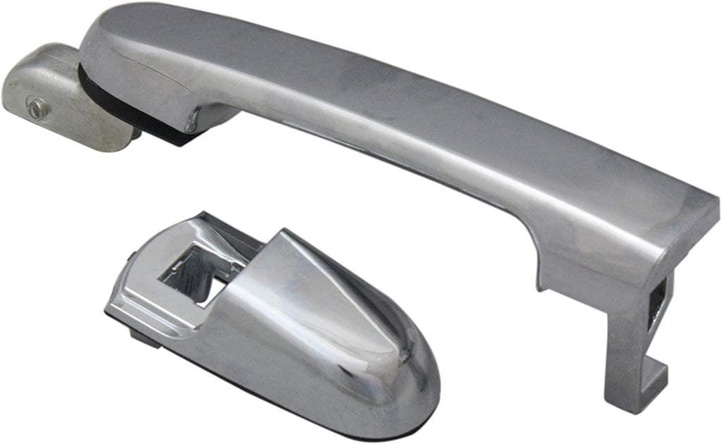 Front and Rear, Driver and Passenger Side Exterior Door Handle SET Compatible with 2006-2011 Hyundai Accent