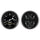 2 PC. GAUGE KIT 5 in. QUAD & SPEEDOMETER 240-33 O OLD TYME BLACK - greatparts
