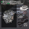 Timing Belt Water Pump Gasket Tensioner Kits Fits for 1994-2002 for Isuzu Oasis Acura CL Honda Accord Odyssey F22B1 F23A1 F23A4 F23A5 F23A7 2.2L 2.3L L4 SOHC