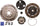 K70128-05 Xtend Clutch Kit for Volkswagen Jetta 1994-1999 and Other Vehicle Applications