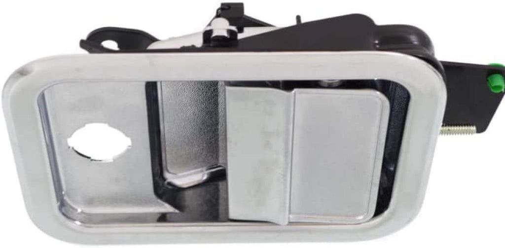 for Freightliner Columbia Exterior Door Handle Front, Driver Side Chrome (2000-2011) | with Key Hole| Trim: Base/120