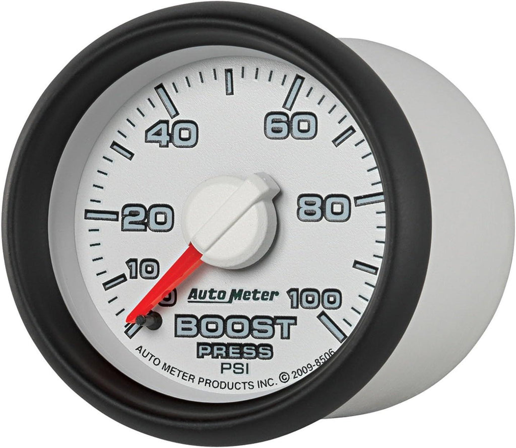 8506 Factory Match Mechanical Boost Gauge