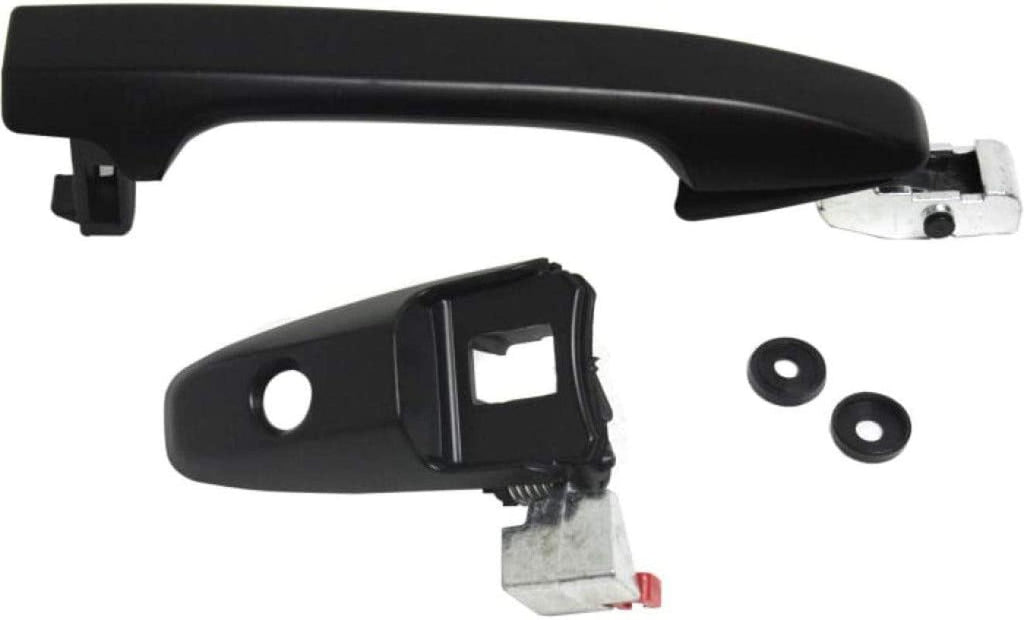 for Honda Civic Exterior Door Handle Front, Driver Side Primed (2006-2011) | with Key Hole| Trim:All Submodels
