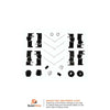 Carlson Disc Brake Hardware Kit for ES350, Avalon, Camry 13486Q