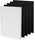 115115 Replacement Filters a for Winix Plasmawave 5300, 6300, C535, 5300-2, 6300-2, P300, AM90, 9000, 5000, 5000B, C909, 9800 Air Purifier, 1 X True HEPA Size 21 Filter plus 4 X Carbon Pre-Filters
