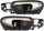 Front, Driver and Passenger Side Interior Door Handle Set of 2 Compatible with 2006-2011 Honda Civic