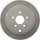 Centric Rear Disc Brake Rotor for BRZ, 86, FR-S, Legacy, Outback (121.47031)