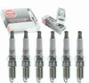 6 Pc NGK V-Power Spark Plugs Compatible with Pontiac Grand Prix 3.1L 3.4L 3.8L V6 1991-2008