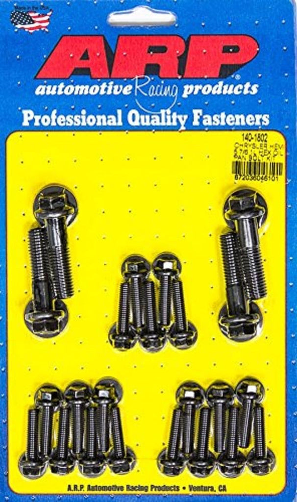 140-1802 Oil Pan Bolt Kit (Oil Pan 6Pt Mopar 5.7L/6.1L Hemi)